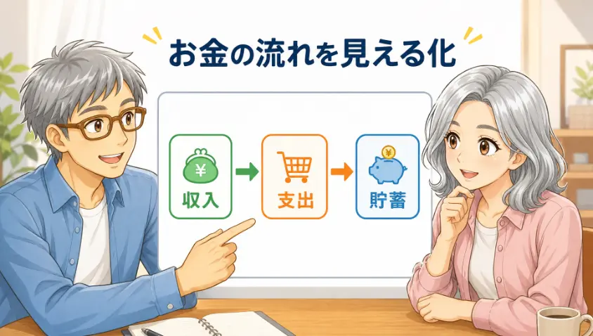 4.1 入ってくるお金・出ていくお金・貯まっているお金
