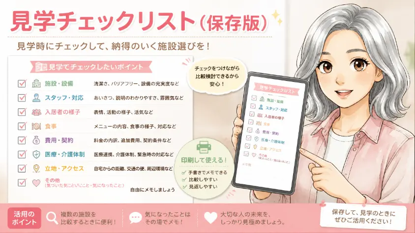 8.3　見学時のチェックリスト（コピペ用）