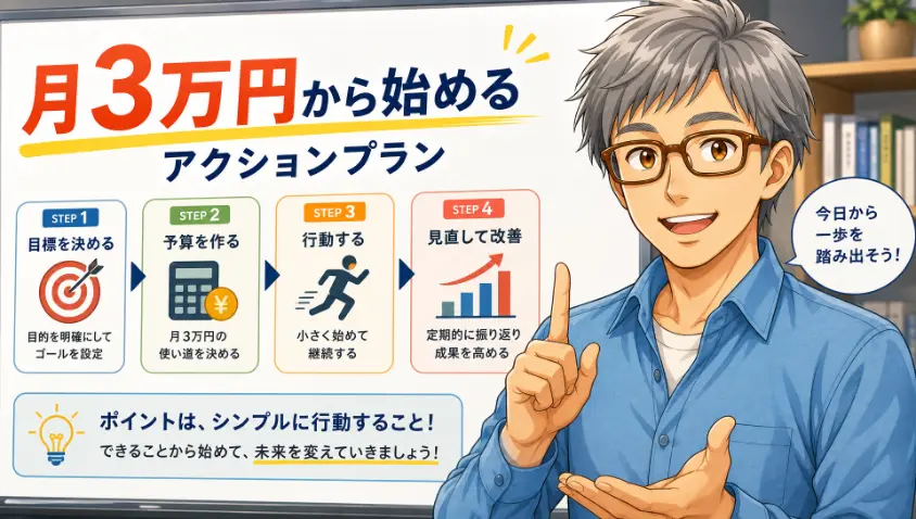 11. どう稼ぐか　月3万円から始まる、現実的なアクションプラン