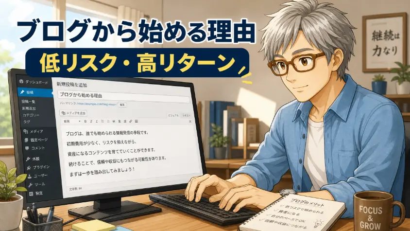 11.1　ブログから始める理由