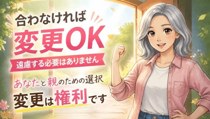 5.5　合わないと感じたら変えていい
