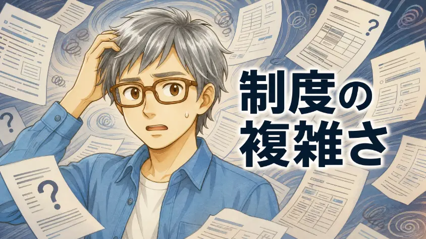 1.3　ただし制度はクリアに見えるほどシンプルではなかった