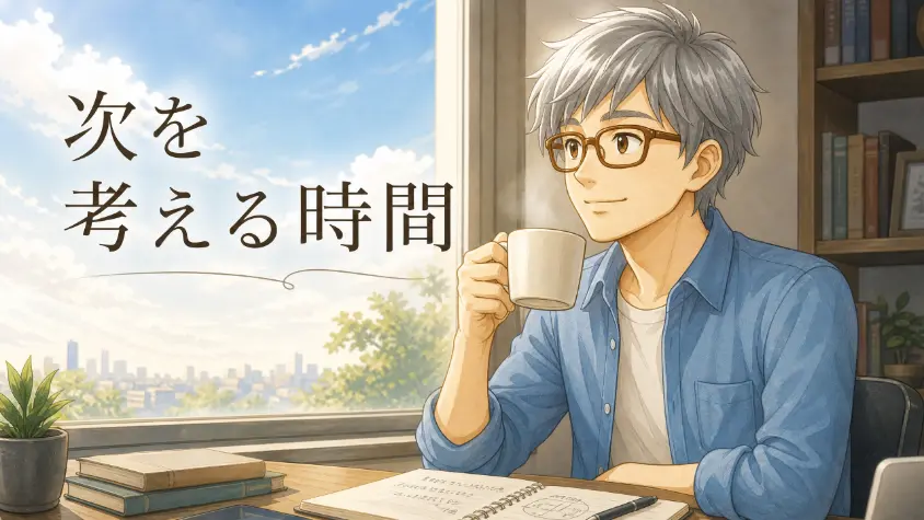 5.　振り返り　失業給付期間は次を考える時間でもあった