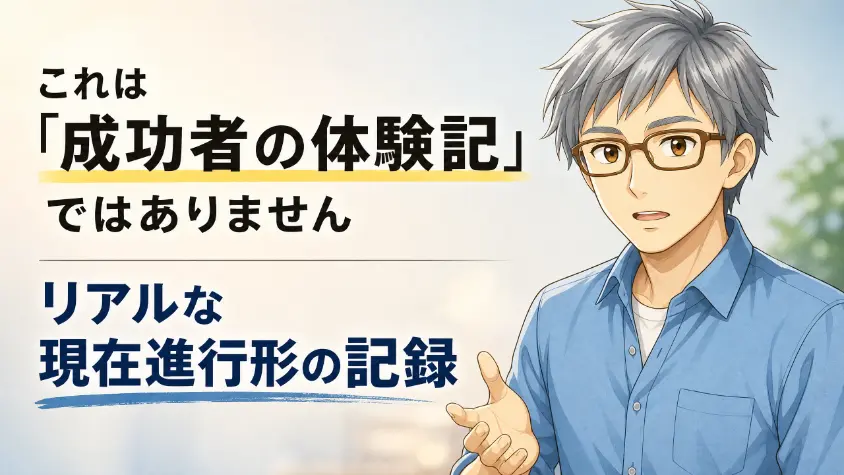 1.2　これは「成功者の体験記」ではありません