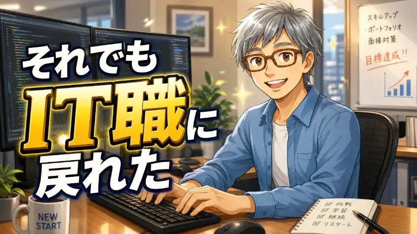 4.　それでも、IT職に戻れた話