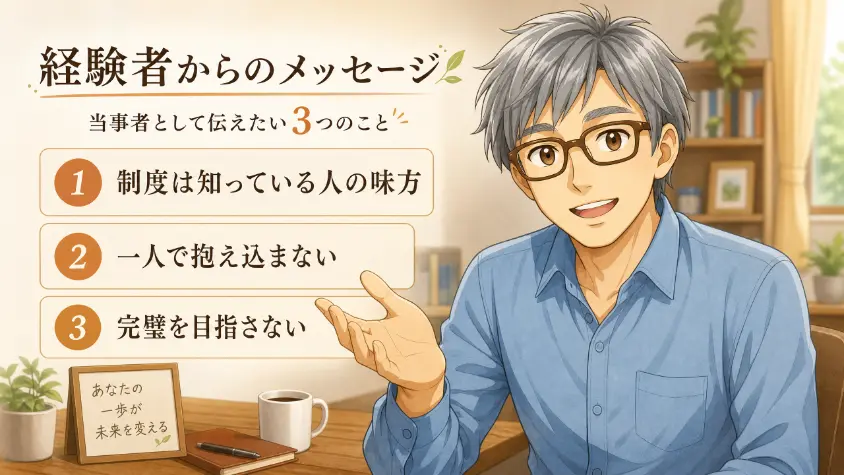 10. 当事者として伝えたい3つのこと