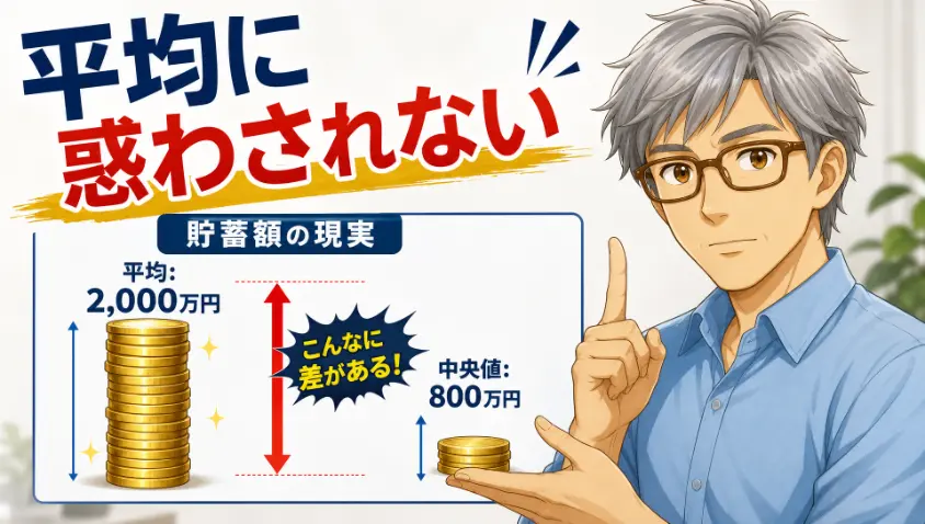 1.3 60代の貯蓄と退職金　世間平均の正体を見る