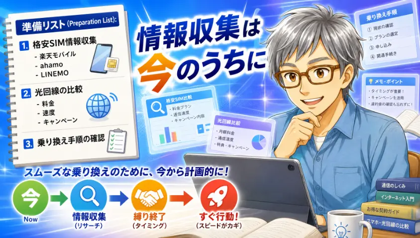 4.2　動けるタイミングまでに準備する