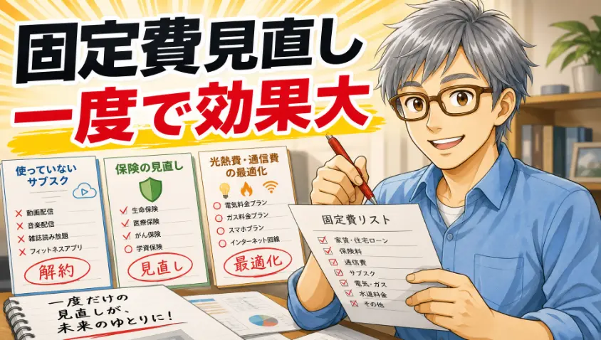 10.2 ② 固定費を、一度だけ見直す