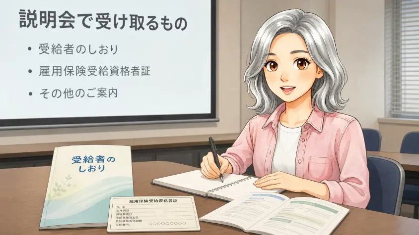 3.1　受給説明会で渡されるもの・聞かされること