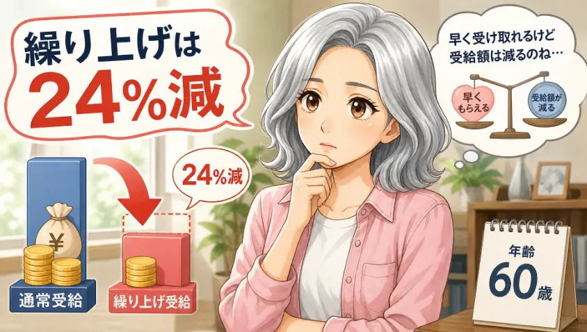 8.3 繰り上げ受給　60歳から受け取る