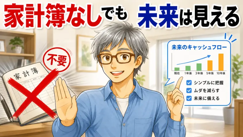 2.1 家計簿はつけていない、でも半年先までの収支は把握している