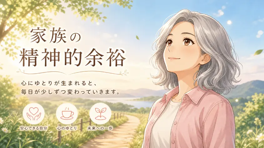 9.3 家族の精神的余裕のため
