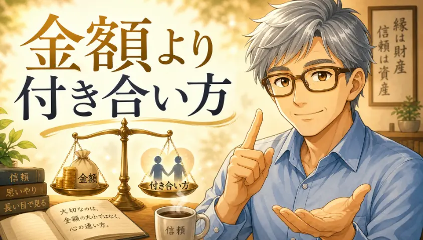 3.3 大事なのは「金額」より「付き合い方」
