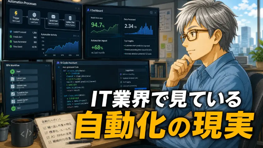 10.1　IT業界で見ている、自動化の現実
