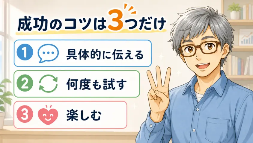 2.4 うまくいくコツは、たった3つ