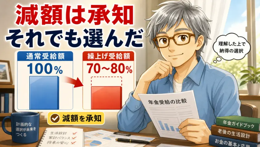 9.1 減額されることを承知のうえで、繰上げ受給を選びました