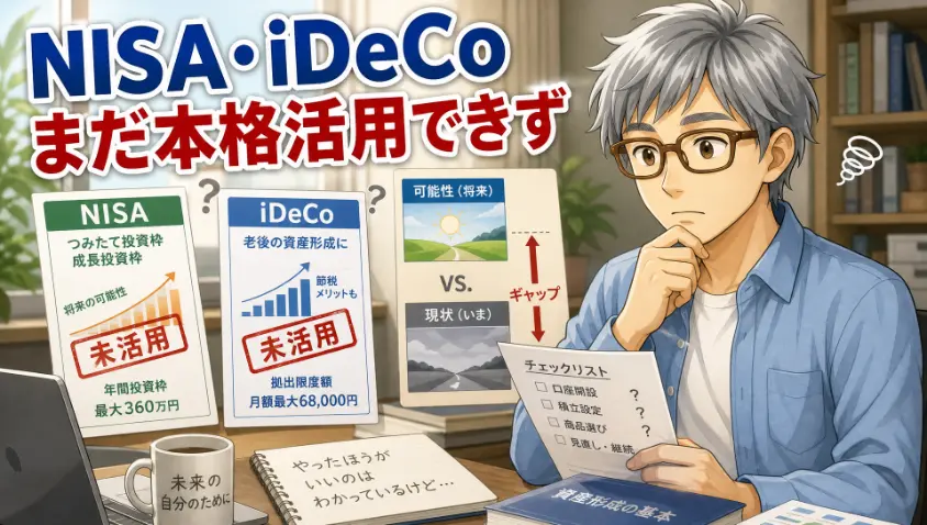 6. やれていないこと② NISA・iDeCoの本格活用