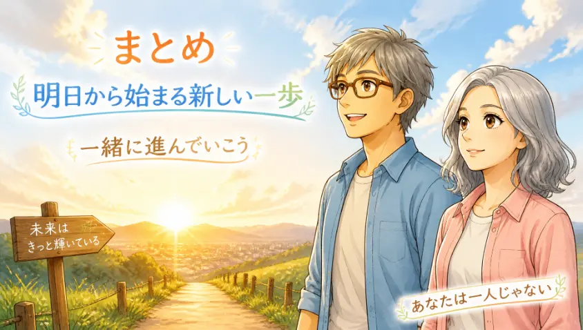 11. まとめ　　明日からあなたが踏み出す最初の一歩