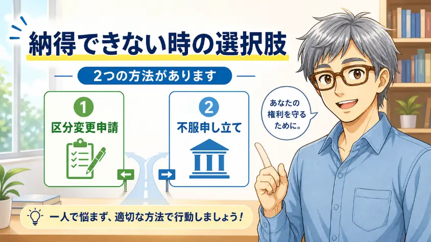 7.3 結果に納得できない場合の選択肢